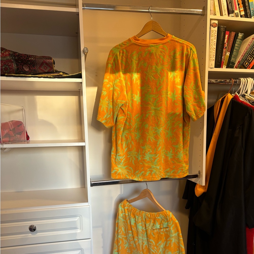 Marni Nvi Jacq Terry Print Shirt